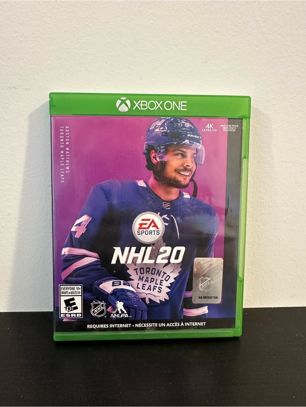 NHL 20 Xbox One Auston Matthews Complete Tested & Working